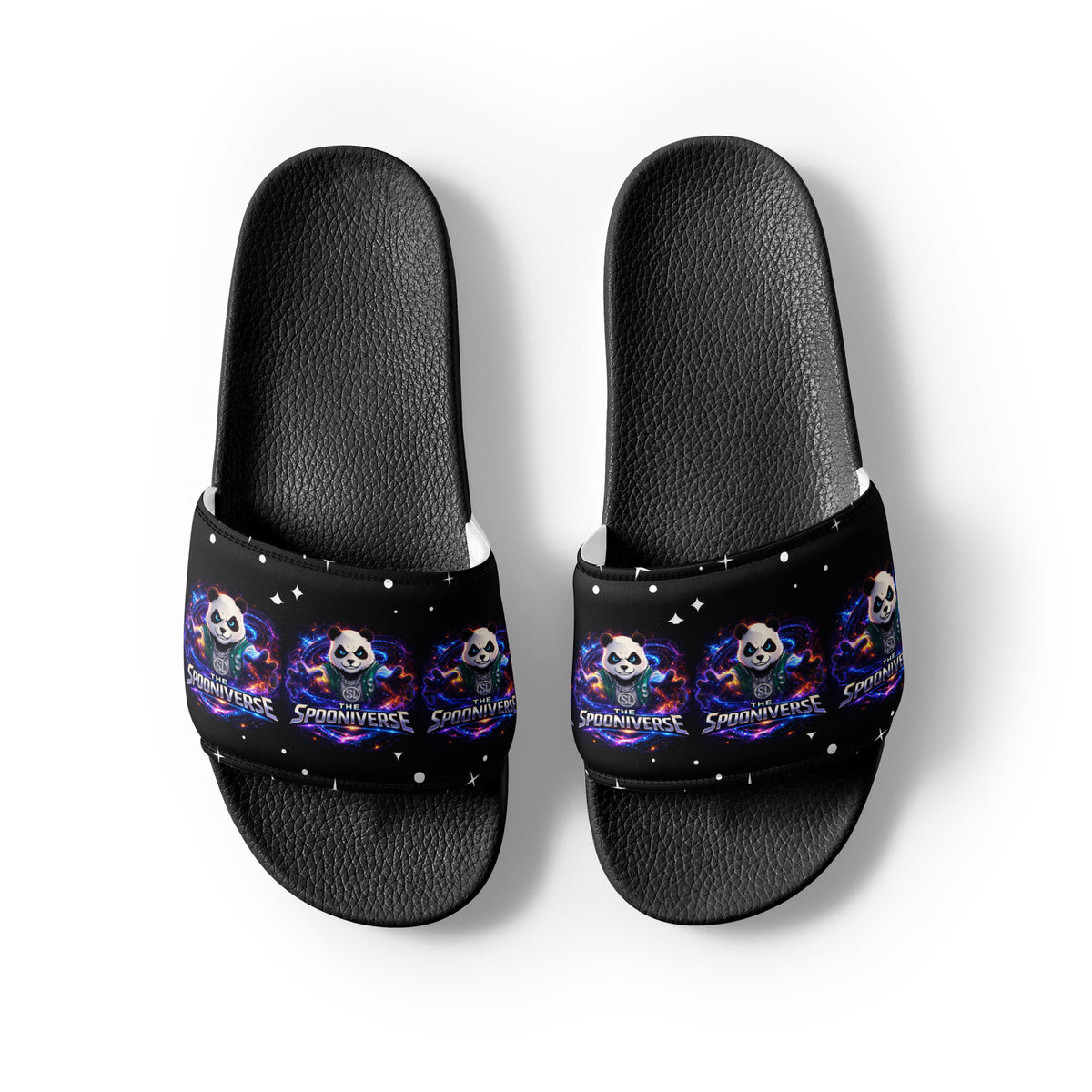 Spoonieverse star print women’s slides