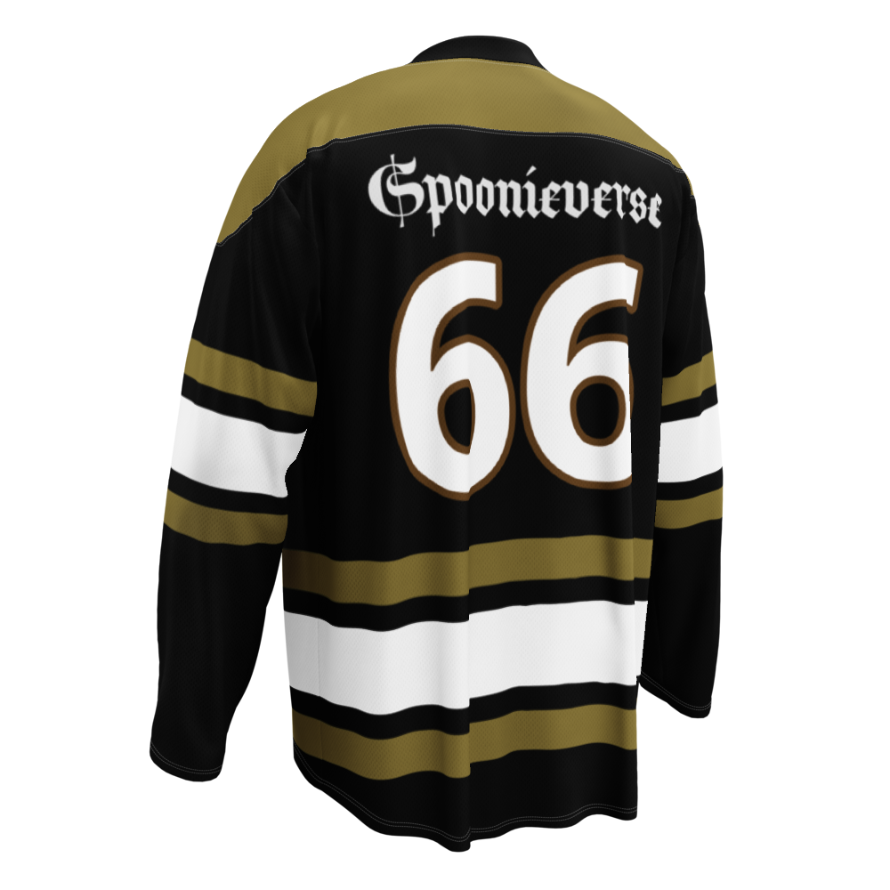 Spoonieverse Route 66: Lowrider Sunset Hockey Jersey