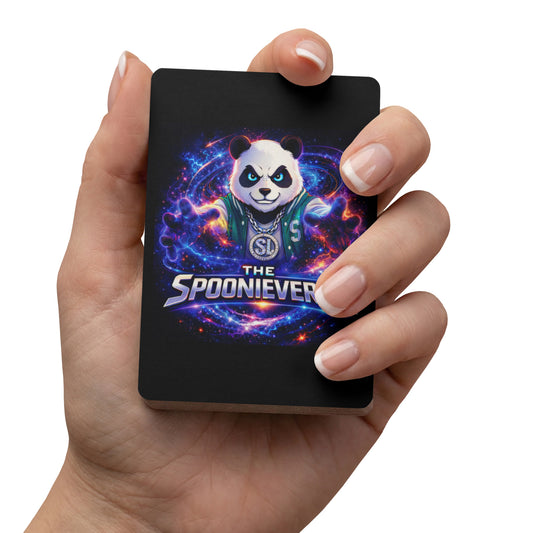 Spoonieverse logo poker playing cards by STF1 Graphix