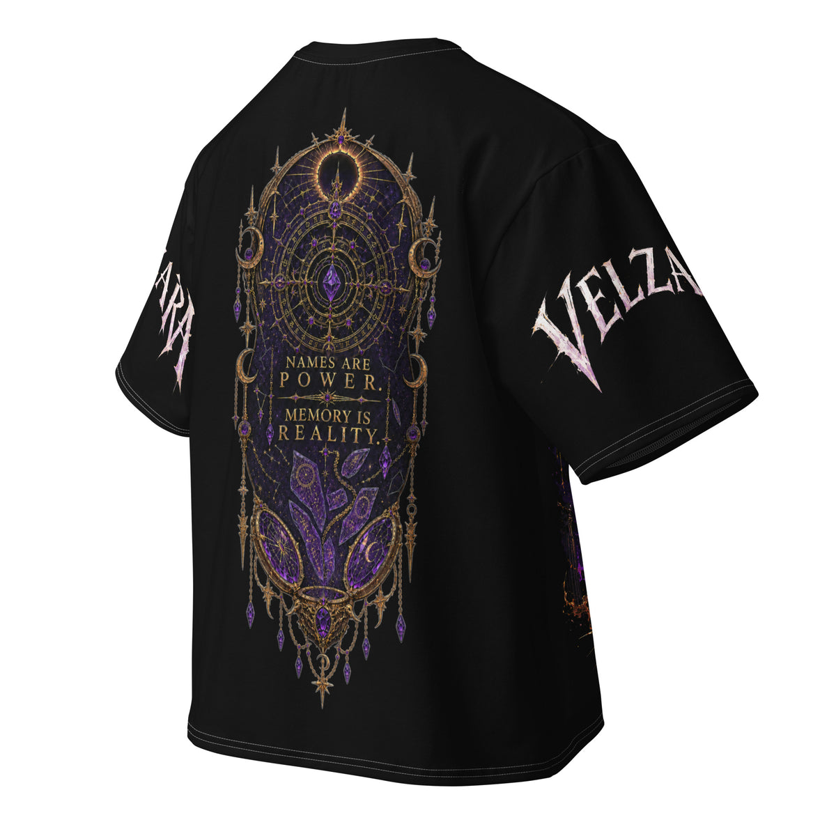 Velzara’s Amethyst Memory Reliquary back right angle side view