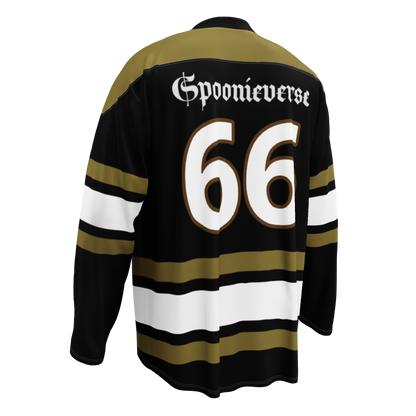 Spoonieverse Route 66: Lowrider Sunset Hockey Jersey