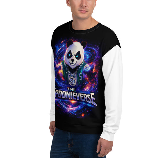 Spoonieverse unisex sweatshirt styled as casual streetwear