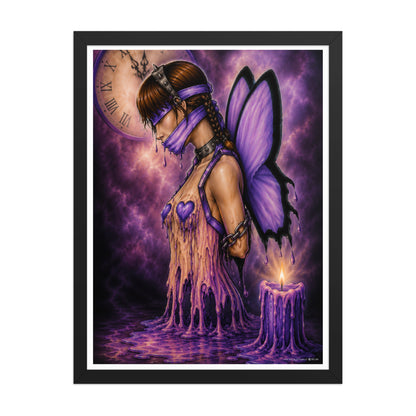 Bound original STF1 artwork framed poster in black frame-[18x24]