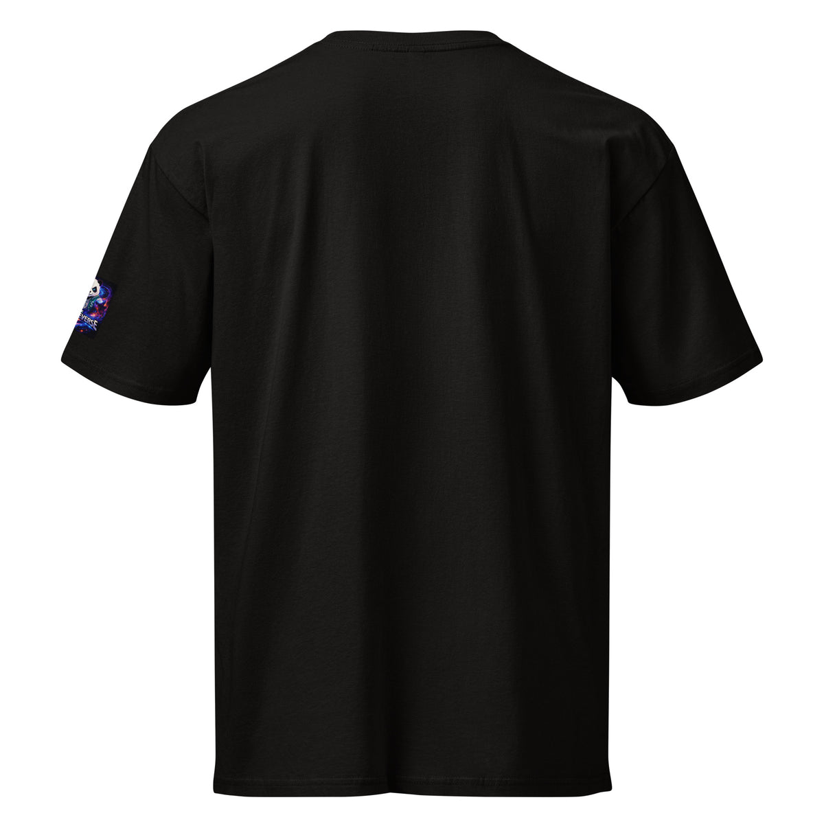Back view of Out of This World II Spoonieverse men's tee