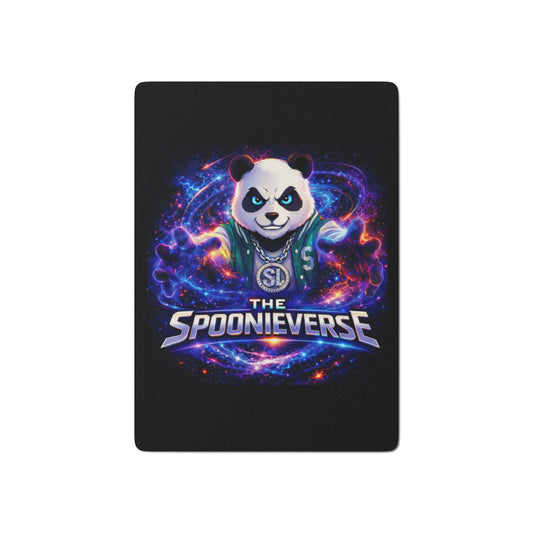 Spoonieverse logo poker playing cards by STF1 Graphix