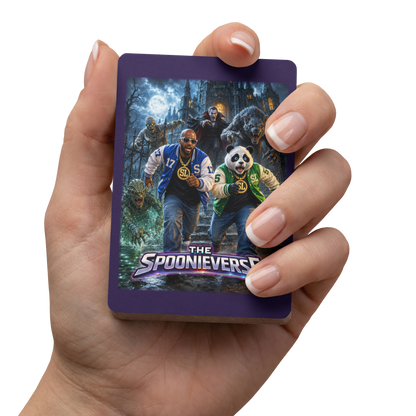 Spoonieverse Moonlit Escape poker playing cards