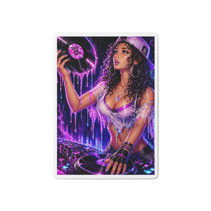 Drop the Bass Poker Playing Cards artwork featuring vivid purple music-inspired STF1 design