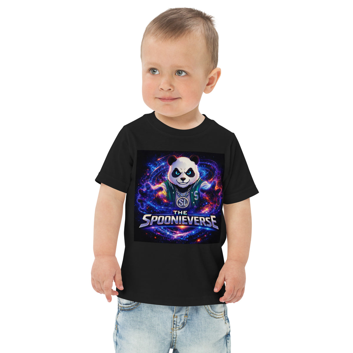 Spoonieverse logo toddler T-shirt for everyday wear