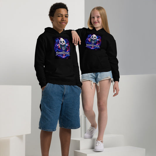 Spoonieverse logo youth hoodie for everyday casual wear